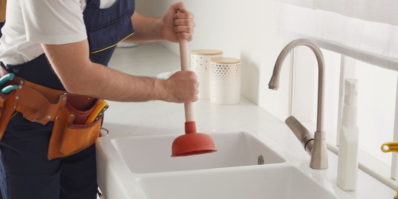 Como desentupir pia de cozinha em Campo Grande
